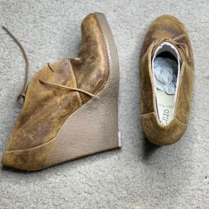 Lace Boot Heels Mint Condition